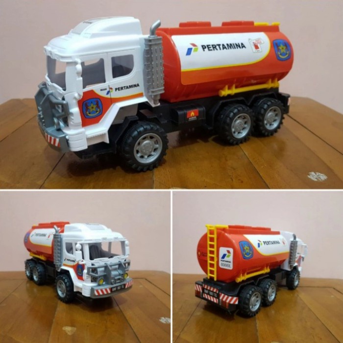 Spesial Mainan Mobil Tangki Pertamina - Mainan Mobil Tangki Shell Terbatas