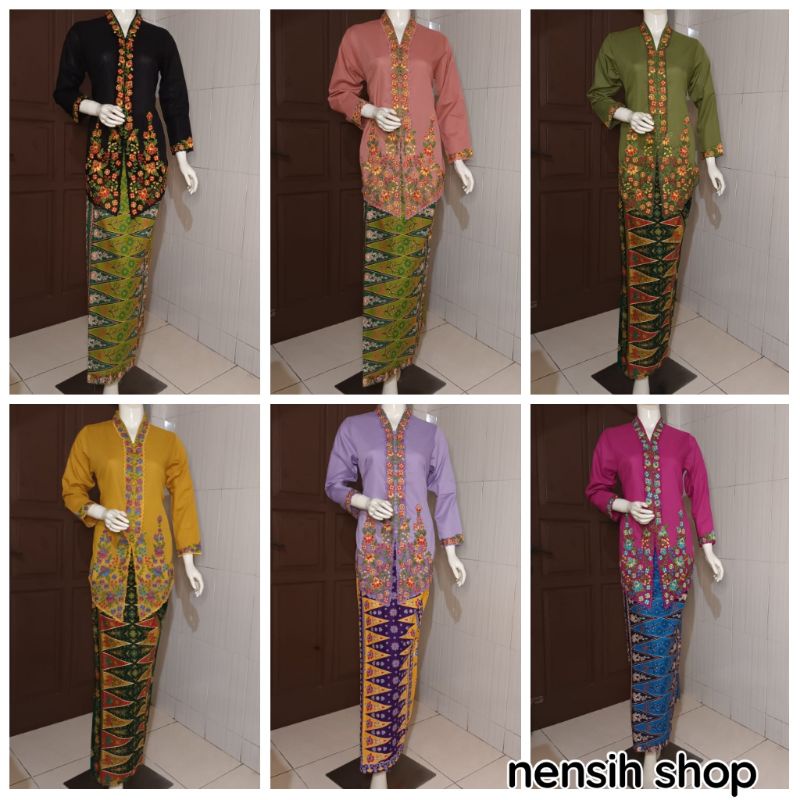 SET KEBAYA ENCIM KEBAYA KARTINI JUMBO