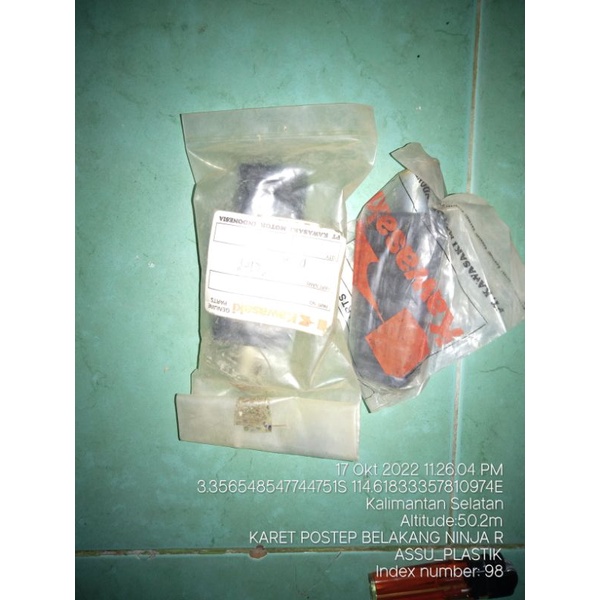 Karet postep belakang ninja R sepasang ORIGINAL