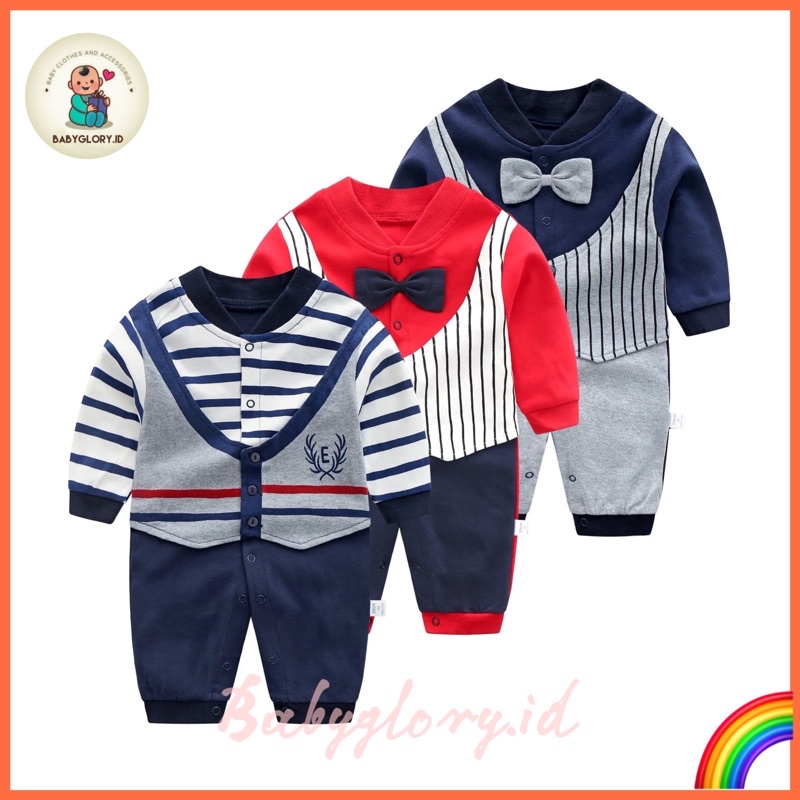 Babyglory.id✨ ROMPER PREMIUM ANAK LAKI-LAKI / COWO / JUMPER BODYSUIT / KEREN PESTA