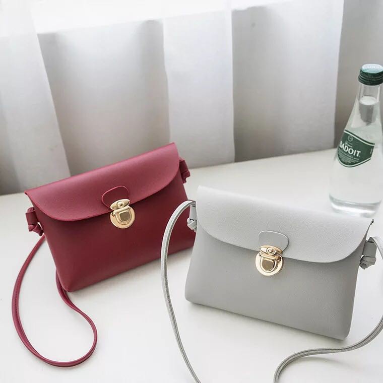 ( GS ) TAS SELEMPANG WANITA MINI SIMPLE BAG