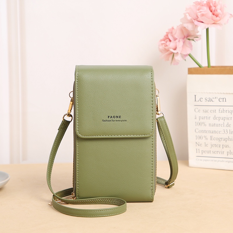 Khatin Dompet HP Touch Screen/ Tas Selempang Wanita Terbaru / Premium Import / ORI FAONE - F382