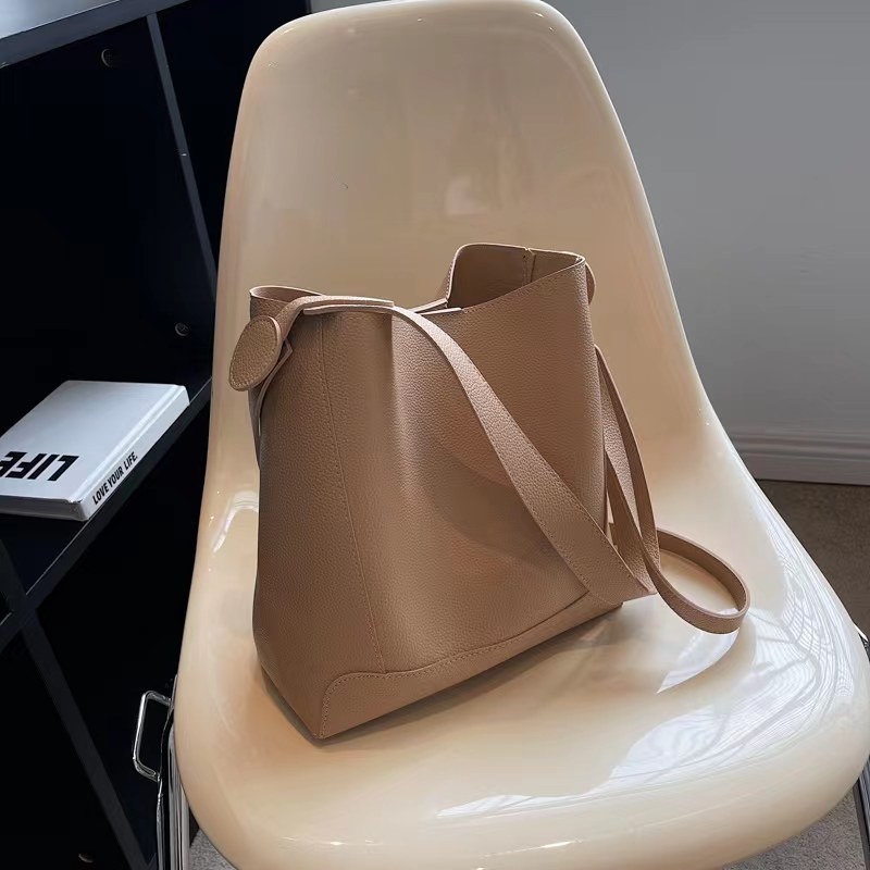 BJ60758 (2IN1) - BEIGE/BLACK/BROWN/KHAKI - TAS BAHU SHOULDERBAG SLEMPANG WANITA FASHION IMPORT MODIS ELEGAN TERMURAH TERLARIS TERBARU BAGSTORE JAKARTA TAS BATAM ZC0758