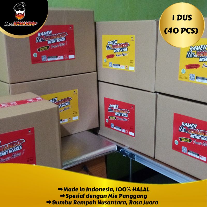 

Ramen Instan Mr. Komando 1 Dus (40 Pcs)