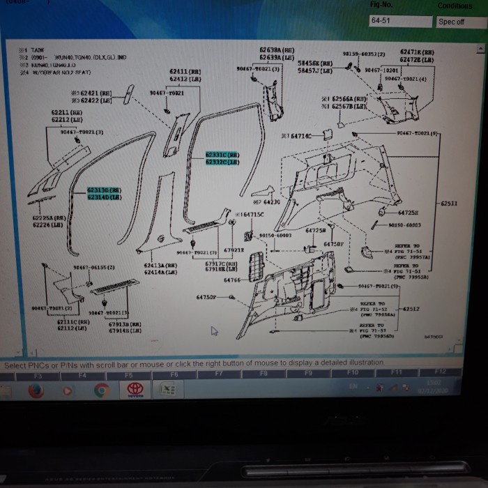 

karet pintu balon yang di body innova bensin=diesel ori