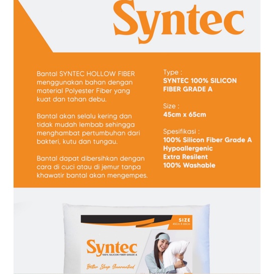 BANTAL TIDUR HOLLOW FIBER SYNTEC