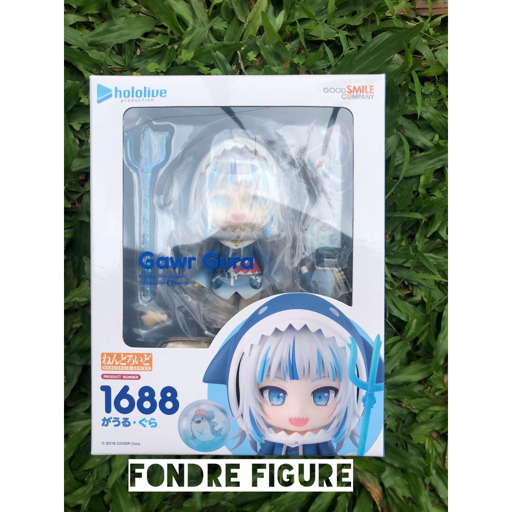 ORIGINAL NENDOROID GAWR GURA NENDO 1688 HOLOLIVE PRODUCTION GOOD SMILE COMPANY ACTION FIGURE ORI