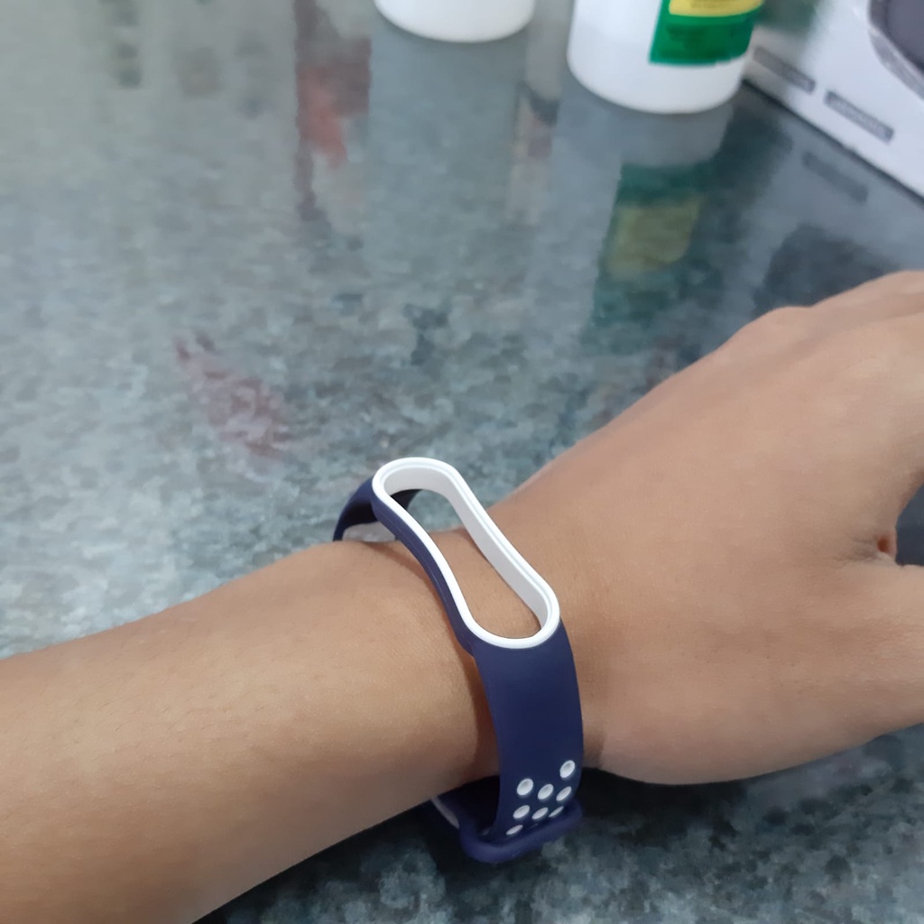 Xiaomi Mi Band 5 6 Strap Replacement Miband 5 6 Silikon Gelang Warna