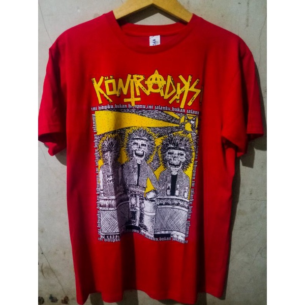 Kaos Band Punk / Kontradiksi / Size L