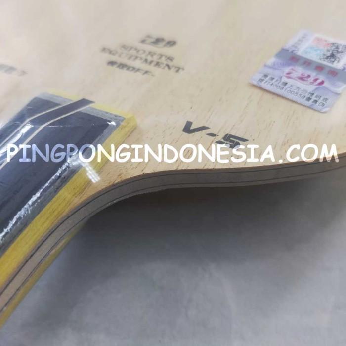 729 V-5 Penhold -Kayu Pingpong V5 Professional Carbon Blade Friendship Best Seller