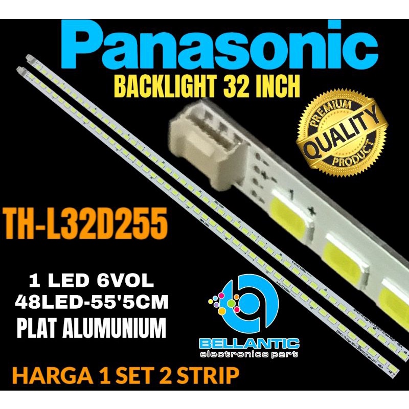 BACKLIGHT TV LED 32 INCHI PANASONIC TH-L32D255