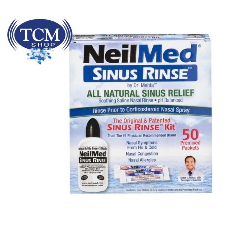 Neilmed Botol Sinus Rinse + 50 garam