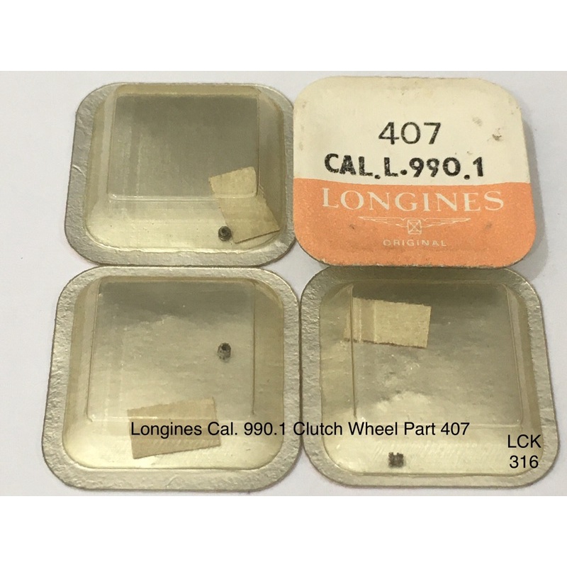 Longines Watch Part for 990.1 Clutch Wheel 407 / Roda As Longines 407/ 990.1