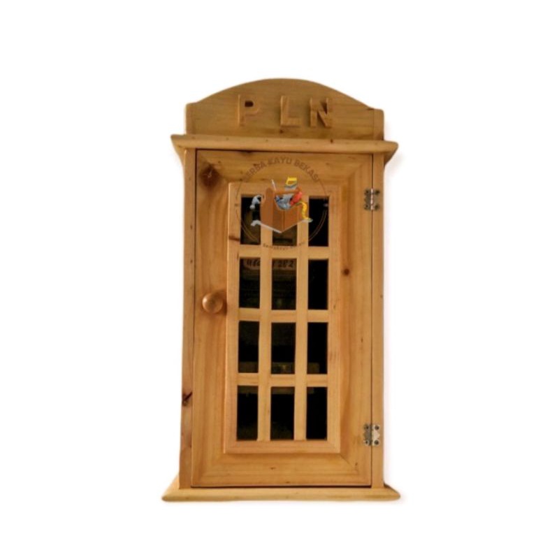 Box meteran kayu/ pascabayar lama / box PLN