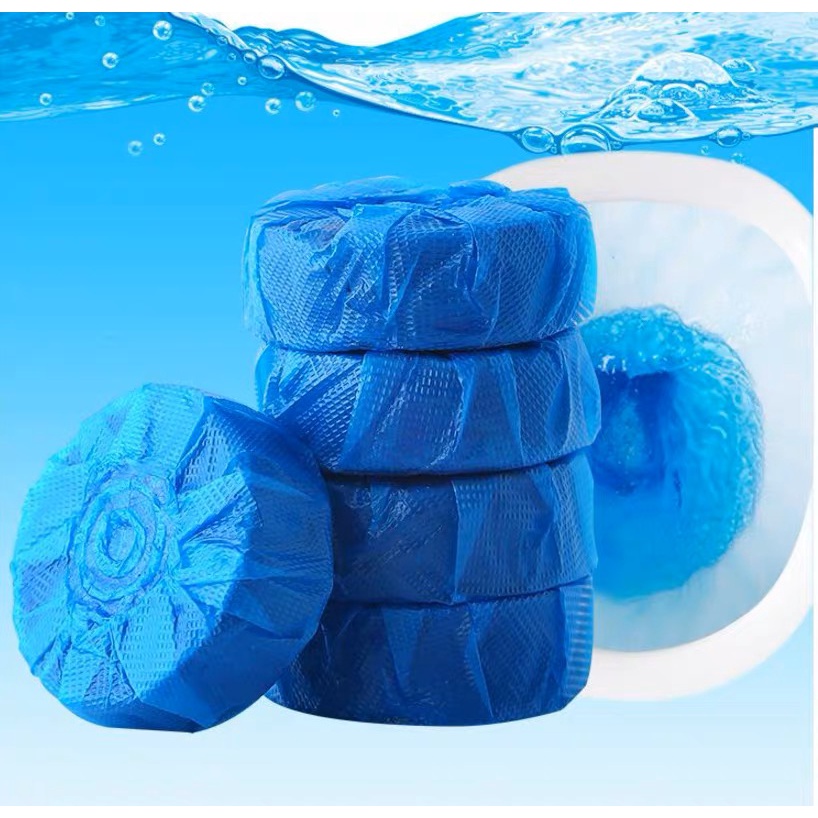 TABLET BIRU PEMBERSIH PENYEGAR PEWANGI TOILET WC KLOSET BUKAN BAGUS SIBIRU 1 PCS 50g Si Biru