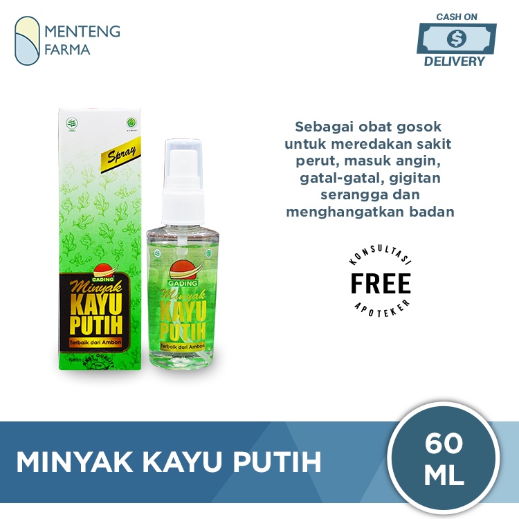 Minyak Kayu Putih Cap Gading Spray