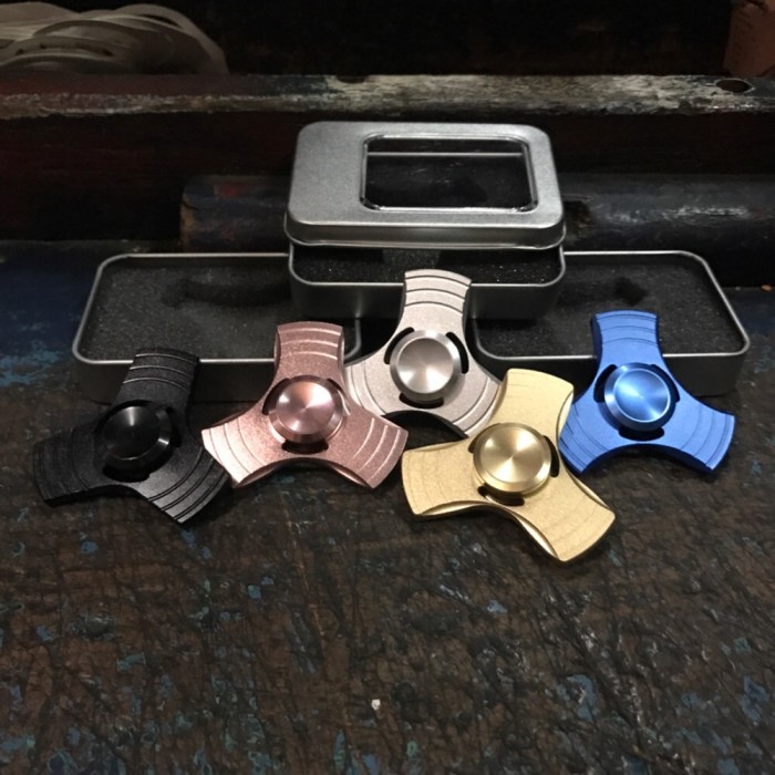 Osakahop - Fidget Spinner Metal 2 side / Fidget Spinner Metalic / Hand Spinner