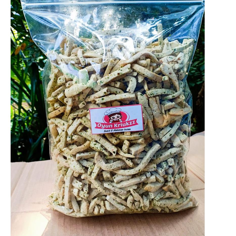 

Produk Oke--Basreng 500 GRAM pedas jeruk (BASO GORENG ) Stik basreng / baso goreng /basreng
