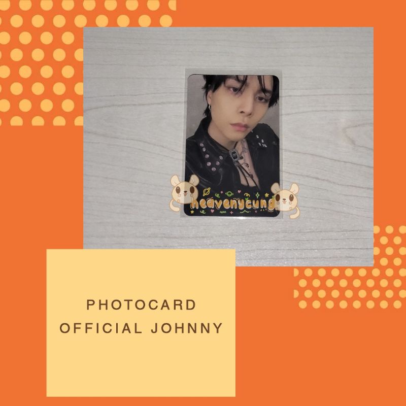 Photocard NCT Johnny Sticker Photobook Ver Official