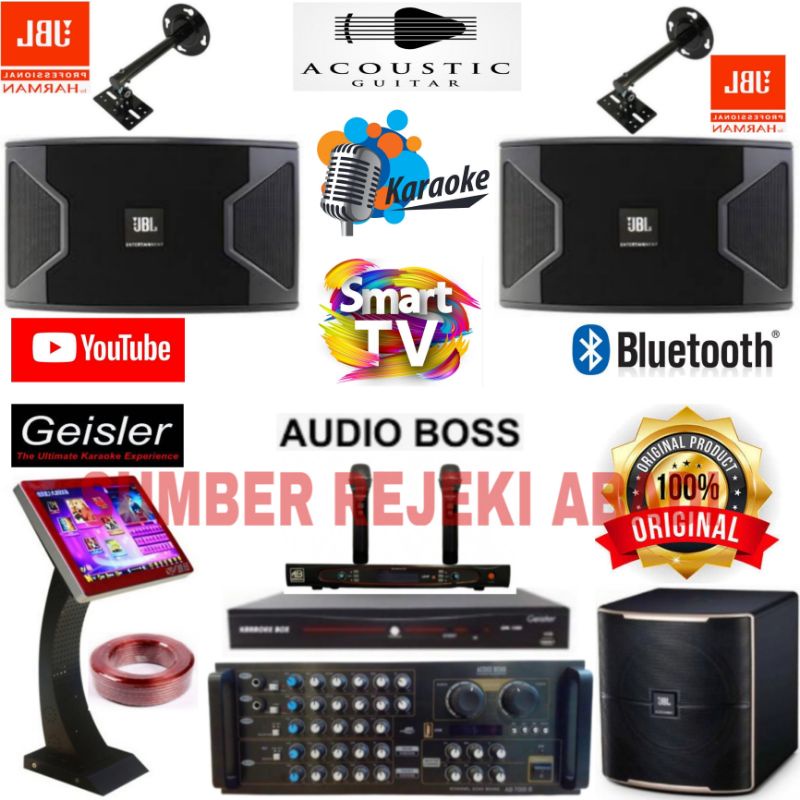 PAKET SOUND SYSTEM KARAOKE JBL 10 INCH AUDIO BOSS GEISLER
