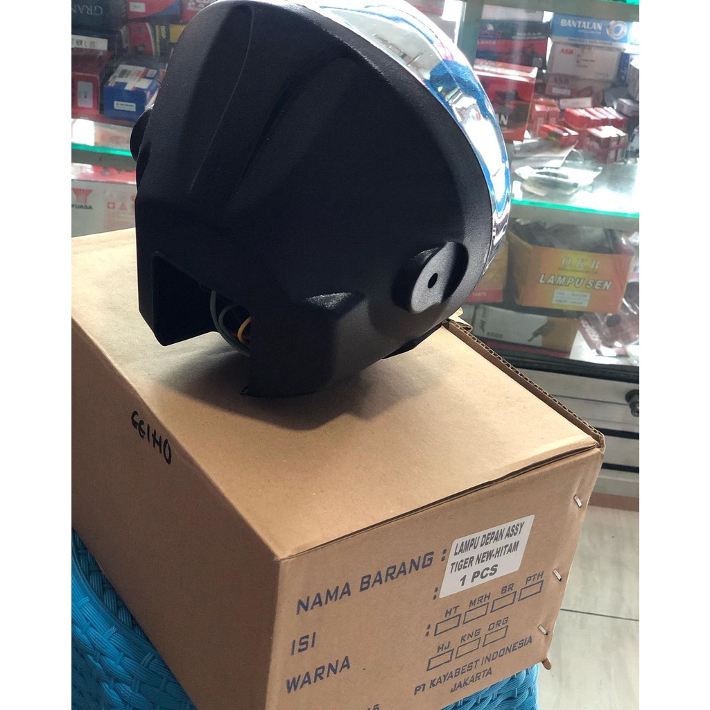 Headlamp Tiger New Bulat Import Lampu Depan Reflektor Tiger Revo Tirev