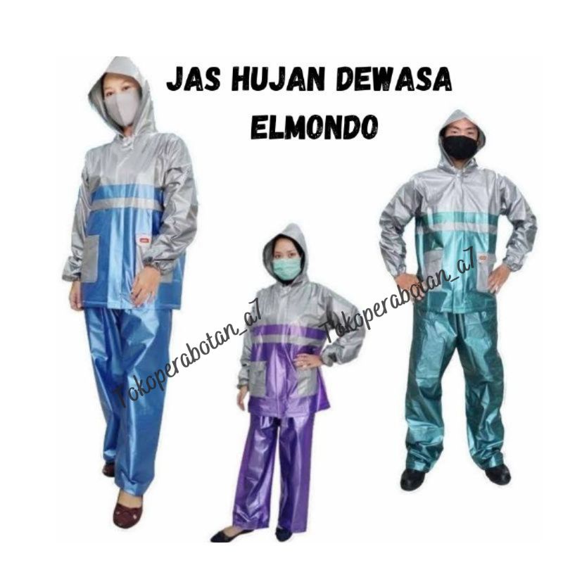 Jas hujan jaket celana dewasa/jas hujan setelan/mantol