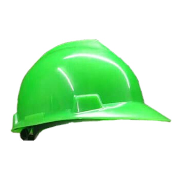 Helm Safety hijauProyek Arrow Head Komplit Helm Aplus hijau stabilon