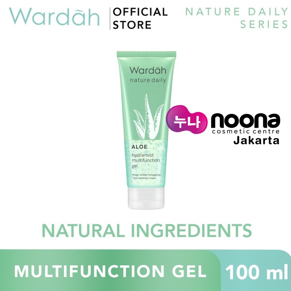 WARDAH NATURE DAILY ALOE HYDRAMILD MULTIFUNCTION GEL 100ML