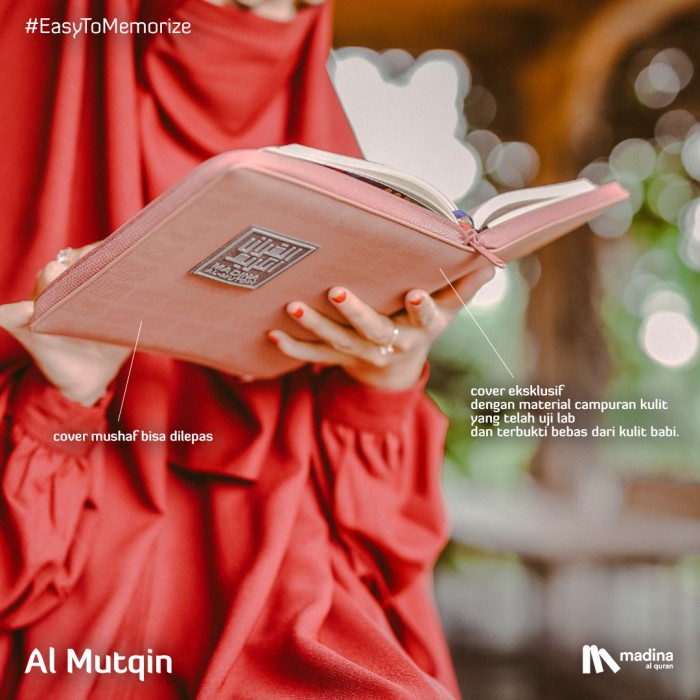 [ Buku / Kitab ] Al Quran/Alquran Hafalan Terjemah Tajwid Madinah Ustmani Resleting A5 - Buku Religi