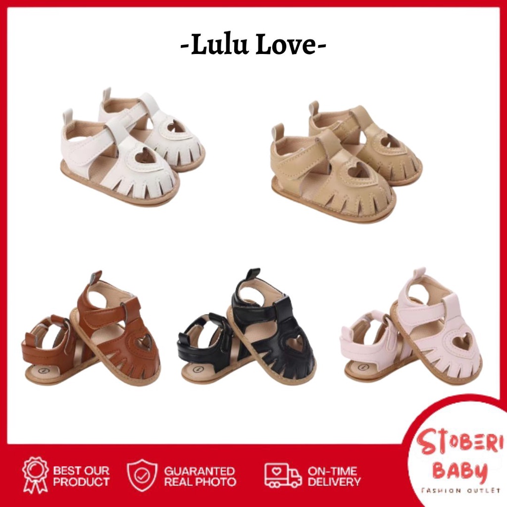 PUNCAK 3.3 stoberi baby - PREWALKER Sepatu Anak Bayi Baby  Shoes Sandal Casual Socks Anti Slip Bahan Import / LULU LOVE