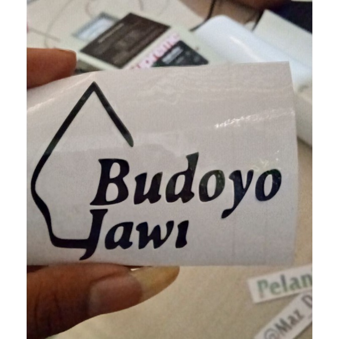 

Sticker stiker cutting viral BUDOYO JAWI