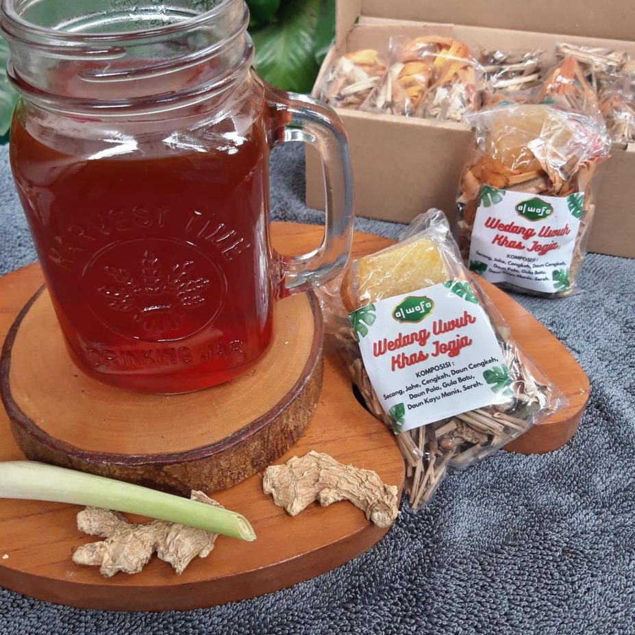 

codev2V6h--(10 BUNGKUS) Wedang Uwuh Komplit Gula Batu Jahe Khas Jogja Al Wafa