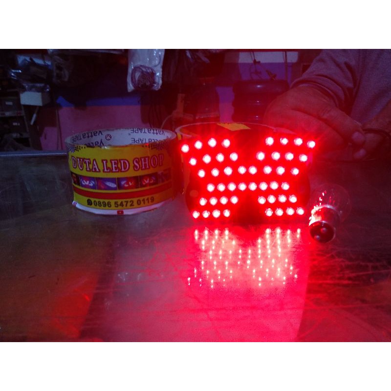 LED 8 mode automatis running Suzuki Nex 2 langsung pasang