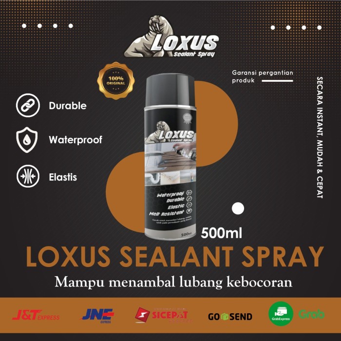 Lem Material Loxus Sealant Spray - Free Plastic Gloves