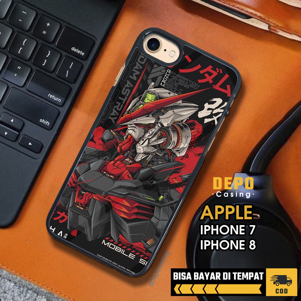 Case Iphone 7 8 Casing Hp Iphone 7 8 Depo Casing [GDM1] Premium Glossy Case Aesthetic Custom Case An