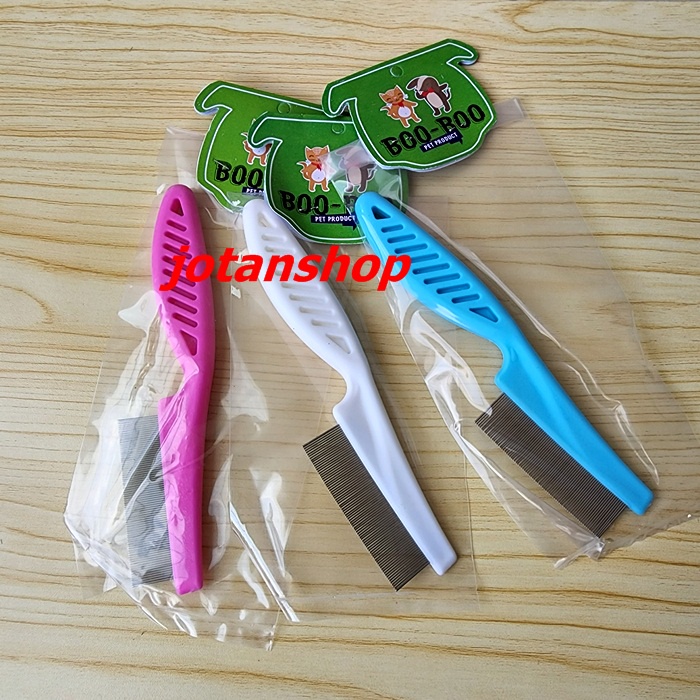 SISIR KUTU HANDLE  PREMIUM HEWAN KUCING ANJING KELINCI RANDOM