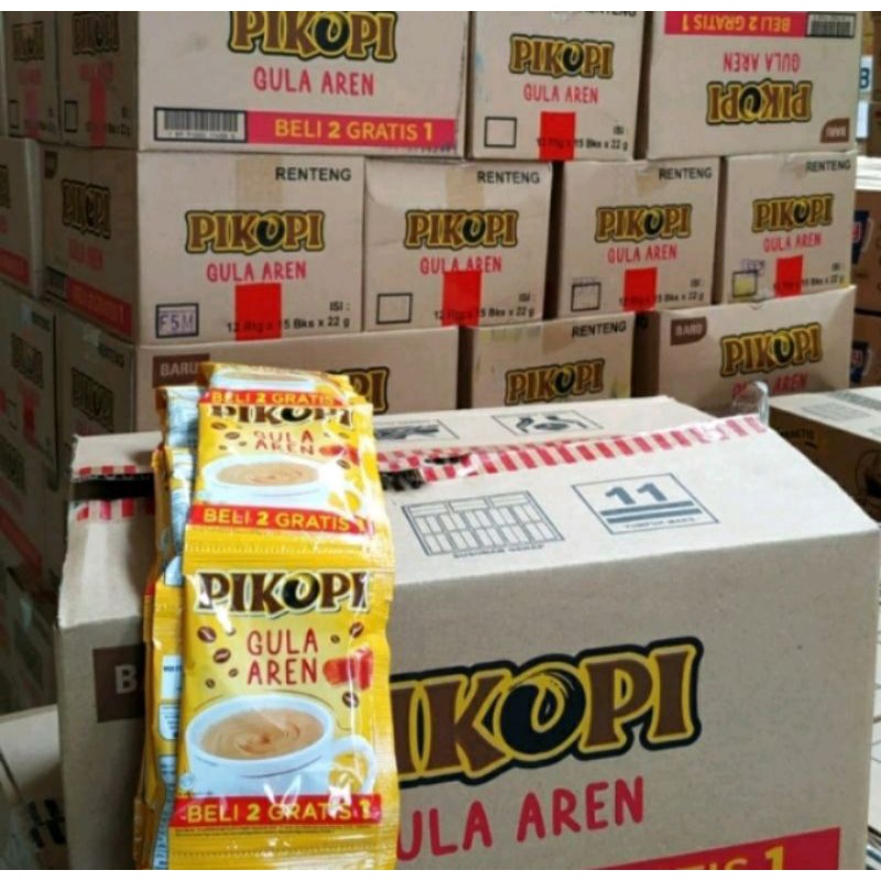 PIKOPI Gula Aren (PER KARTON) free Sabun Cuci Piring / biskuit