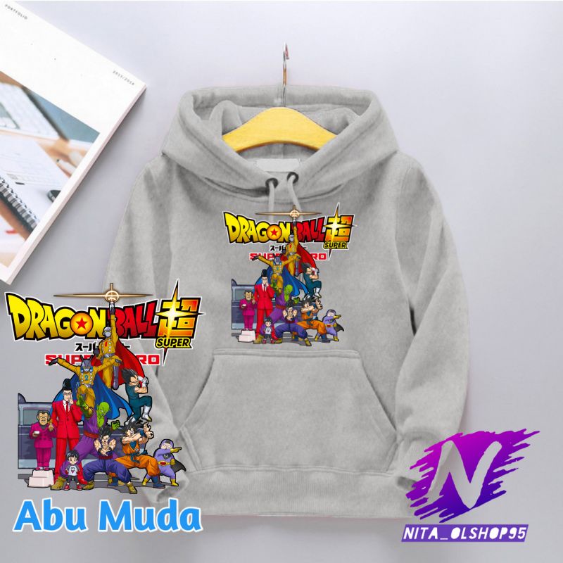 hoodie anak dragonball super super hero