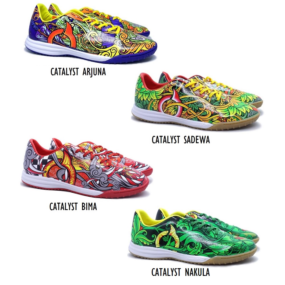 Ortuseight Catalyst Arjuna / Nakula / Sadewa / Bima IN Sepatu Futsal Original Ortus Eight