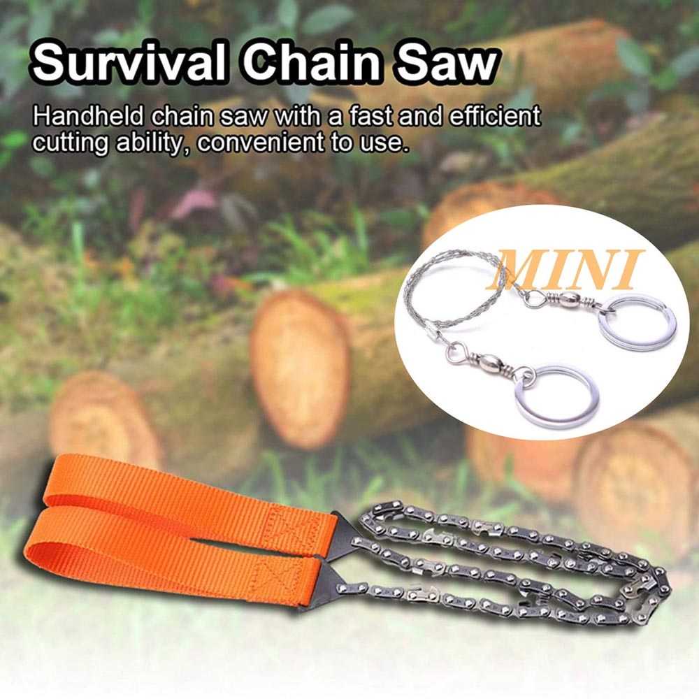 Gryan Gergaji Portable Manual Hand Steel Chainsaw - LJ-31 ( Al-Yusi )