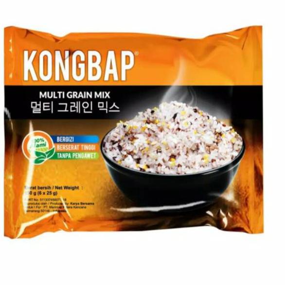 

CODEu1U5g--Kongbap Multi Grain 6 × 25 gr || Multi Grain Mix