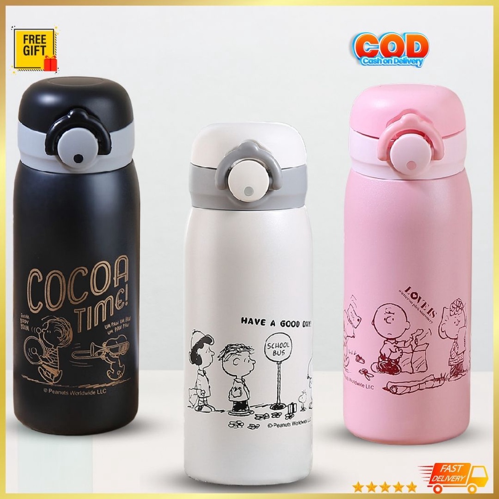 BOTOL MINUM TERMOS TREMOS THERMOS TEREMOS KECIL MINI AIR PANAS MINI STAINLESS TAHAN LAMA PENCET KARA