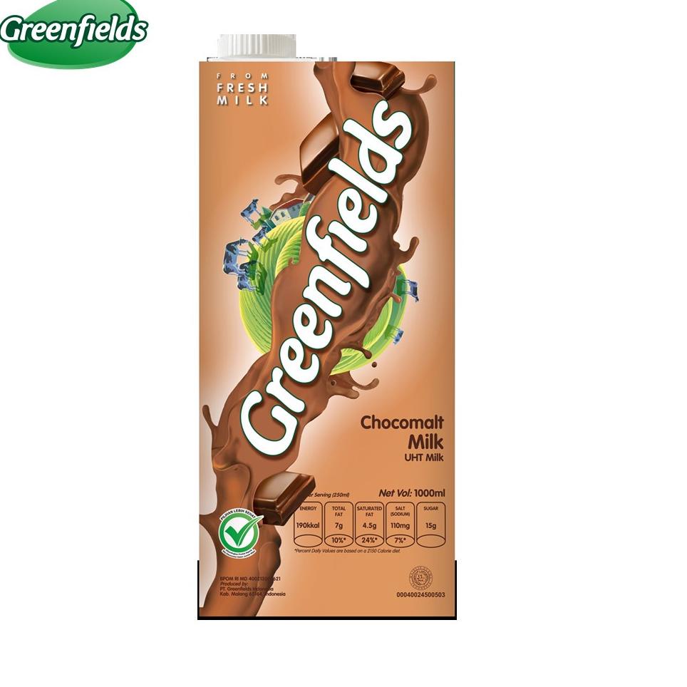 

Pro sale--Greenfields Susu UHT Choco Malt 1000 ml