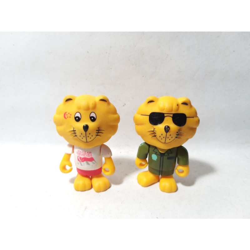 Maskot Singa Lion Merlion Singapore Singapura Mascot Secret Agent FBI CIA KGB Army Mafia Triad Figur