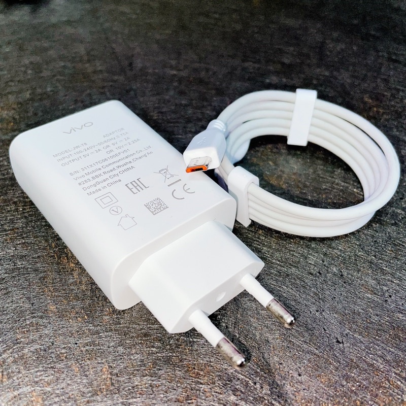 VIVO|3078-X27 CHARGER CASAN MICRO-USB &amp; TYPE-C VIVO X27 NEX / X60 / Y17 MICRO-USB / S1 PRO TYPE-C FAST CHARGING