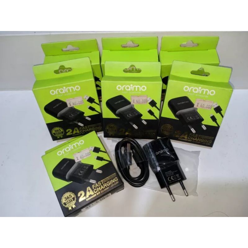 charger original oraimo 100%  usb micro fast charging
