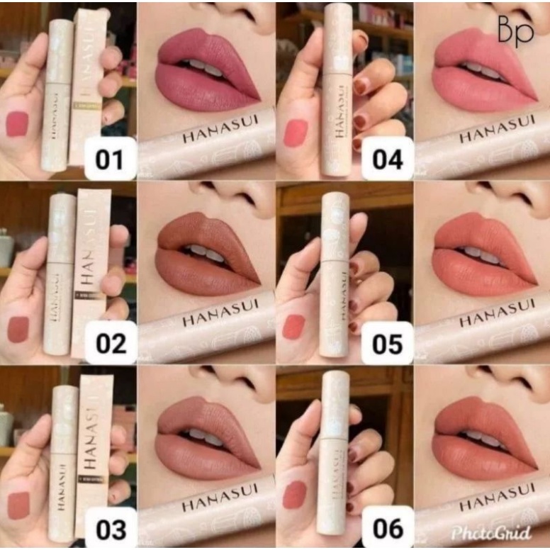 HANASUI LIPCREAM BOBA EDITION / LIPCREAM BOBA / HANASUI LIPCREAM