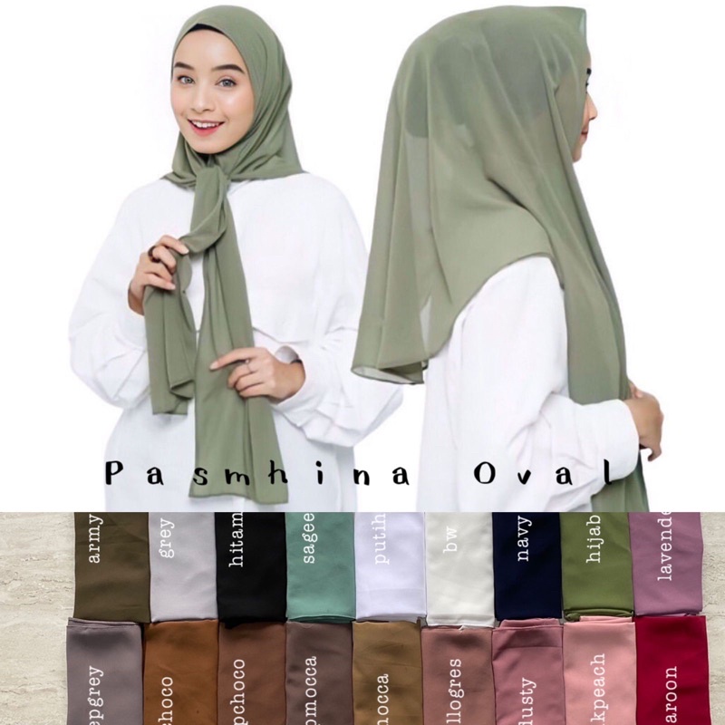 BISA COD || Pasmina Ceruti oval