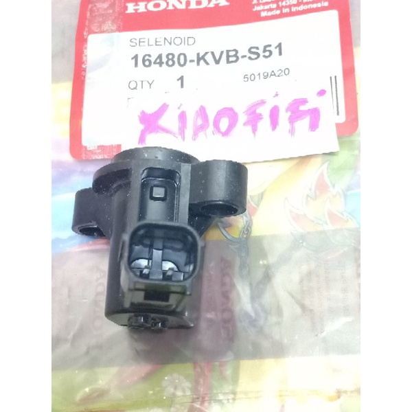 sensor selenoid, iacv switch langsam beat fi,esp,pop, street,spacy fi , Scoopy fi,Vario 125(OEM)