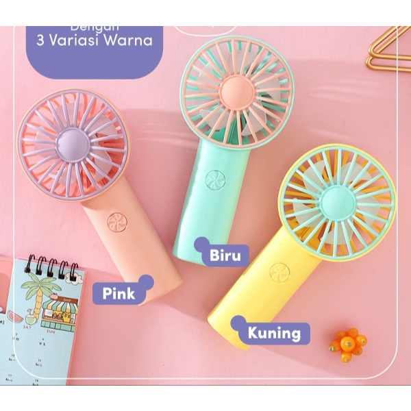 KIPAS ANGIN STAND MINI PORTABEL JELLY FAN ANGIN KENCANG MINI FAN